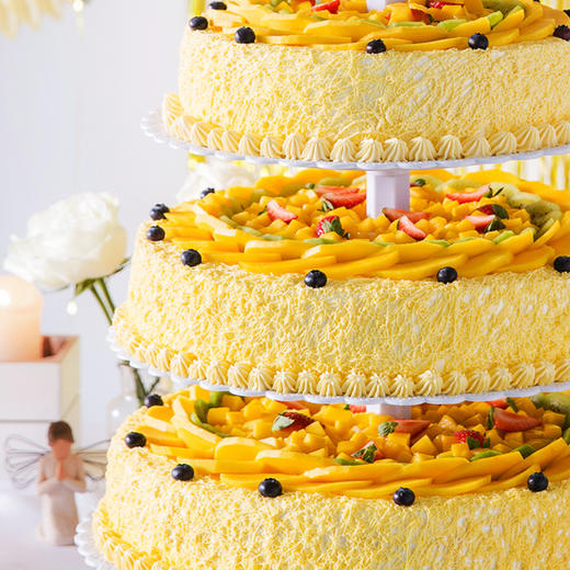 【鹏程万里】适合50~60人食用，宴会、婚礼、庆功、庆典蛋糕（县级产品库） 商品图1