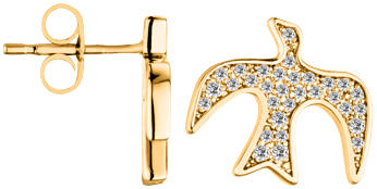 北京仓｜NINA RICCI-Envolee Dove-耳环（金色）［法国设计师］ 商品图1