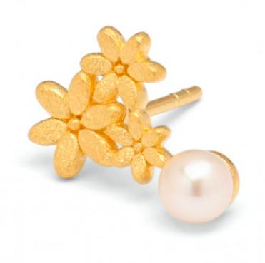 订购8周到｜BERND WOLF-Triflori-珍珠 耳环［德国设计师］ 商品图1