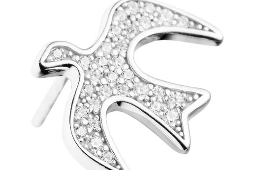 北京仓｜NINA RICCI-Envolée Dove-耳环（银色）［法国设计师］ 商品图2