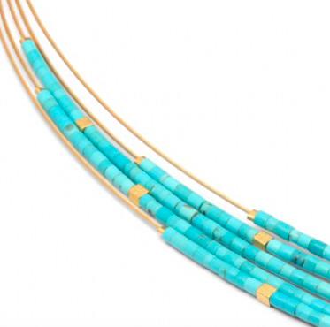 北京仓｜BERND WOLF-Valena-天然松石 项链［德国设计师］ 商品图3