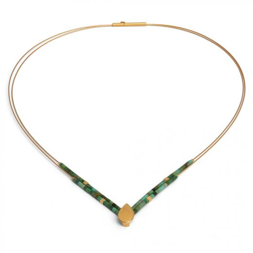 北京仓｜BERND WOLF-Vilana-绿松石 项链［德国设计师］ 商品图0