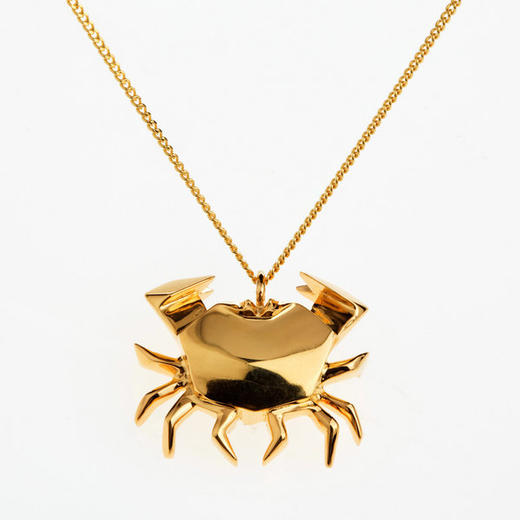 北京仓｜ORIGAMI-Cancer-项链（毛衣链）金色［法国设计师］ 商品图0