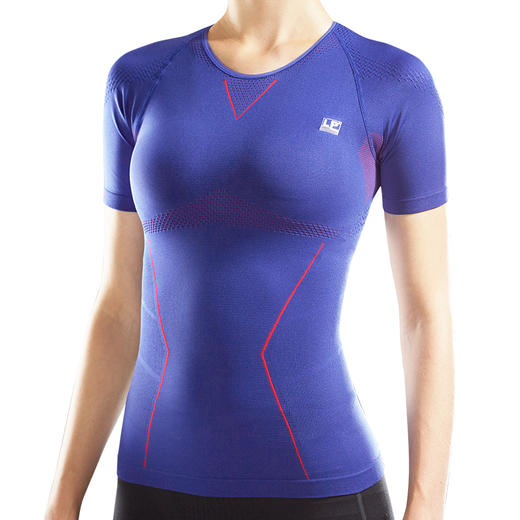 LP ARF2301Z激能压缩AIR系列女子短袖 紧身衣压缩衣跑步健身运动 商品图0