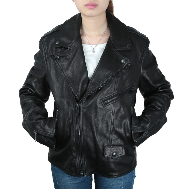 美国代购burberry巴宝莉女士休闲短款皮衣外套可拆卸毛领3954141