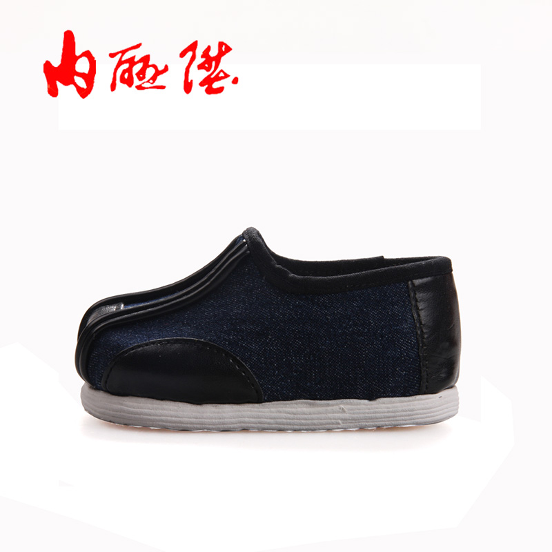 内联升童鞋单鞋儿童鞋牛仔轻便千洒鞋5301C