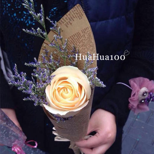 小心意D丨1朵、2朵、3朵玫瑰小花束/礼盒（10份起送，量多优惠） 商品图8