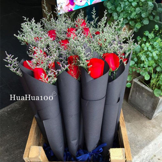 小心意D丨1朵、2朵、3朵玫瑰小花束/礼盒（10份起送，量多优惠） 商品图9