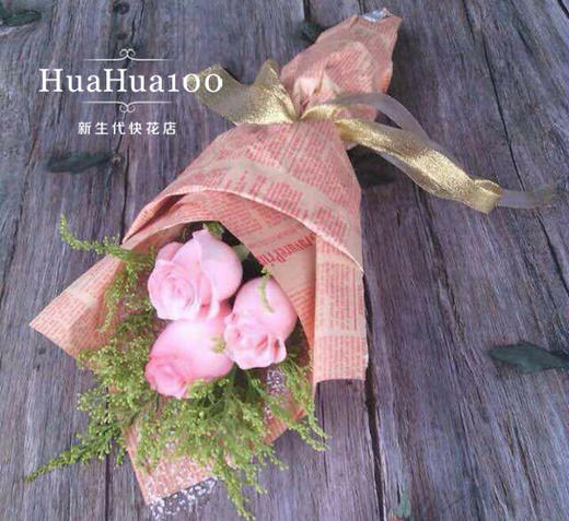 小心意D丨1朵、2朵、3朵玫瑰小花束/礼盒（10份起送，量多优惠） 商品图4