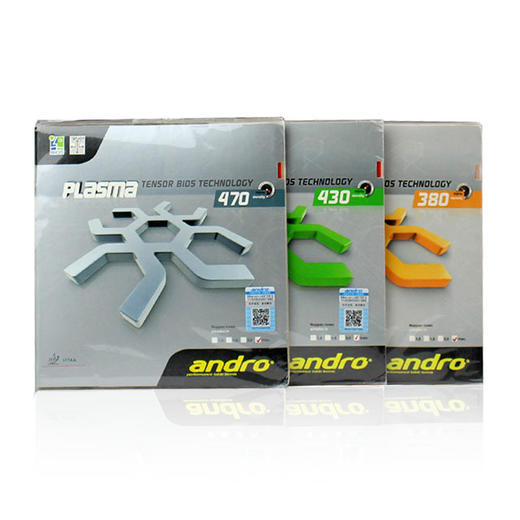 【新增蓝色】ANDRO岸度 PLASMA血浆系列（430  470)  德系内能 乒乓球 反胶套胶 国球汇 商品图3