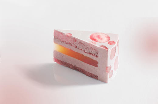草莓马鞭草葡萄柚蛋糕 商品图2