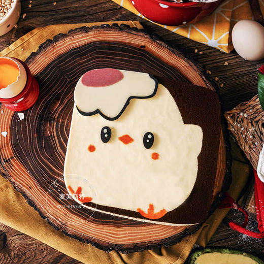 【吉吉】小鸡宝宝儿童蛋糕,带来鸡年的吉祥如意