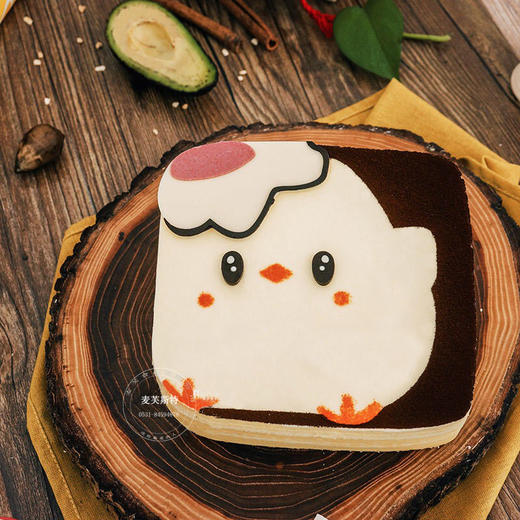 【吉吉】小鸡宝宝儿童蛋糕,带来鸡年的吉祥如意