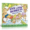 【送音频】【廖彩杏书单】 Five Little Monkeys Sitting in a Tree 五只小猴子坐树上  经典韵律平装绘本 商品缩略图0