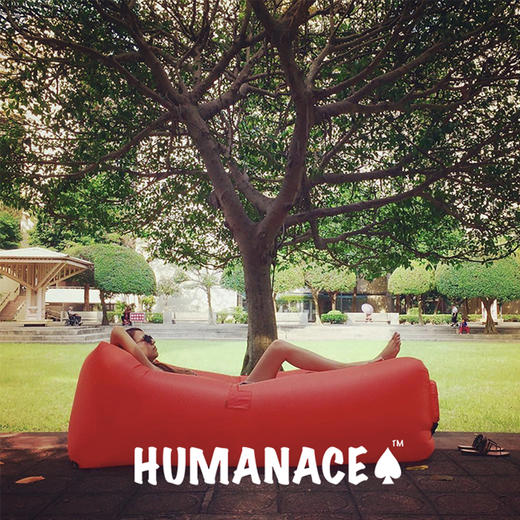 E【Humanace】 懒人空气沙发 5秒快速充气 兼顾室内外 休闲便携 商品图7