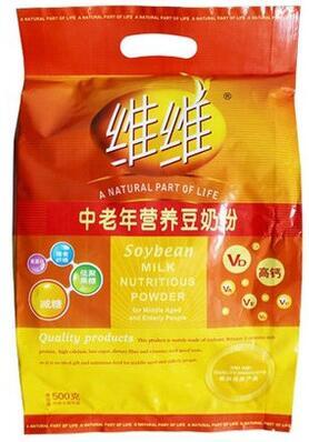 【百汇到家】维维 豆奶粉中老年营养 500g 健康冲饮早餐袋装 商品图0