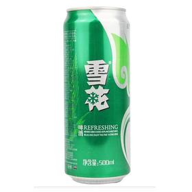 【百汇到家】雪花听装清爽啤酒500ml