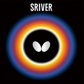 Butterfly蝴蝶SRIVER乒乓球胶皮日本进口专业控制型反胶套胶（05050）