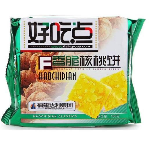 【百汇到家】好吃点袋袋香脆核桃饼108g 商品图0