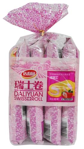 【百汇到家】达利园草莓味瑞士卷160g