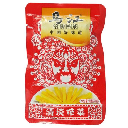 【百汇到家】乌江清淡清淡榨菜 80g 商品图0