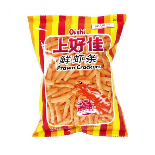【百汇到家】上好佳鲜虾条12g非油炸童年怀旧膨化零食品 办公室休闲小吃 商品图0