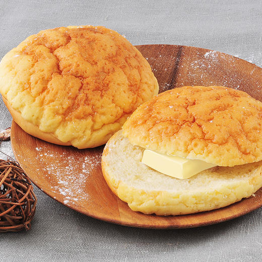 【7天短保】曼可顿港式菠萝包65g 港式早餐菠萝油口袋面包 商品图2