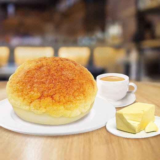 【7天短保】曼可顿港式菠萝包65g 港式早餐菠萝油口袋面包 商品图0