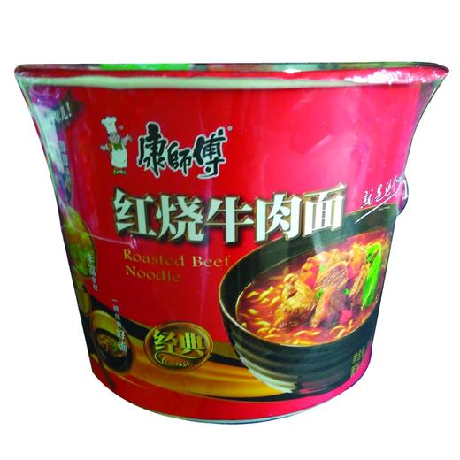 【百汇到家】康师 红烧牛肉面 108g/桶 方便面 商品图0
