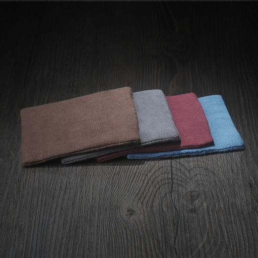 【布艺杯垫】茶道配件 防滑易清洁 四色可选 10cm*10cm 商品图1