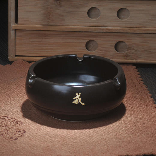 家居配件烟灰缸戒定慧烟灰缸