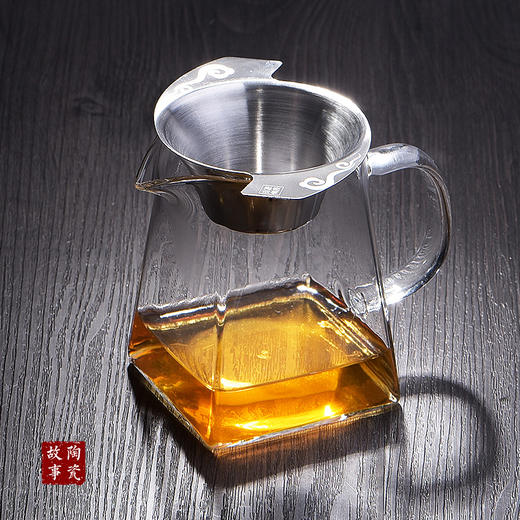 茶道配件-茶漏-304不锈钢长柄茶漏 商品图3