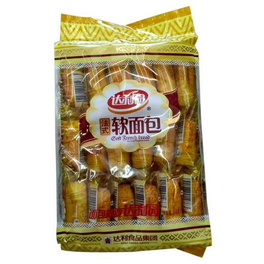 【百汇到家】达利园法式香奶味软面包18枚装360g 商品图0