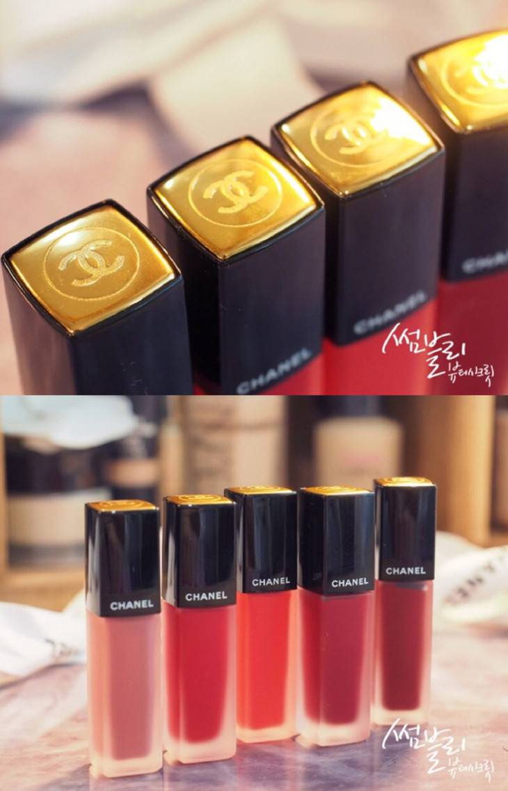 chanel/香奈儿16年秋季丝绒哑光rouge allure ink口红唇釉140 152 154
