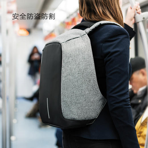 科技感防盗背包 | 大容量差旅收纳都市通勤双肩包 商品图2