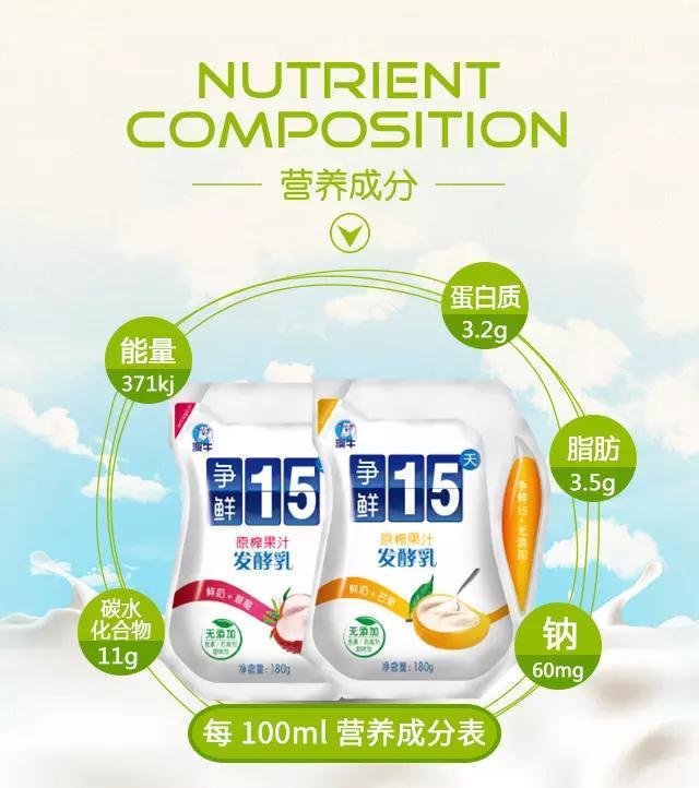 澳牛鲜酸奶芒果黄桃草莓蓝莓原味180g