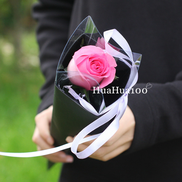 小心意D丨1朵、2朵、3朵玫瑰小花束/礼盒（10份起送，量多优惠）