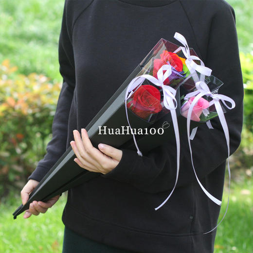 小心意D丨1朵、2朵、3朵玫瑰小花束/礼盒（10份起送，量多优惠） 商品图12