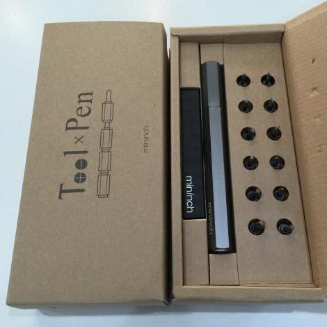 Mininch Tool Pen&Mini 德国红点设计奖 台湾螺丝刀组合工具笔 商品图5