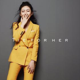 TF005 姜黄色双排扣 西装