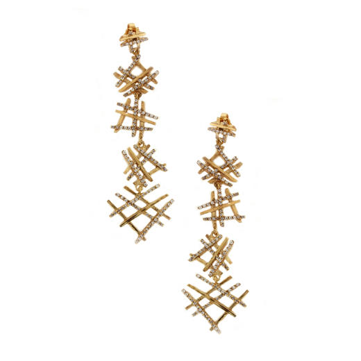 北京仓｜JLC-Long Net-耳环［黎巴嫩设计师］ 商品图1