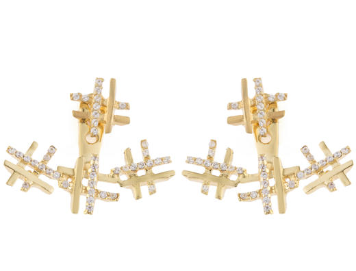 北京仓｜JLC-Net Jacket-耳环［黎巴嫩设计师］ 商品图1