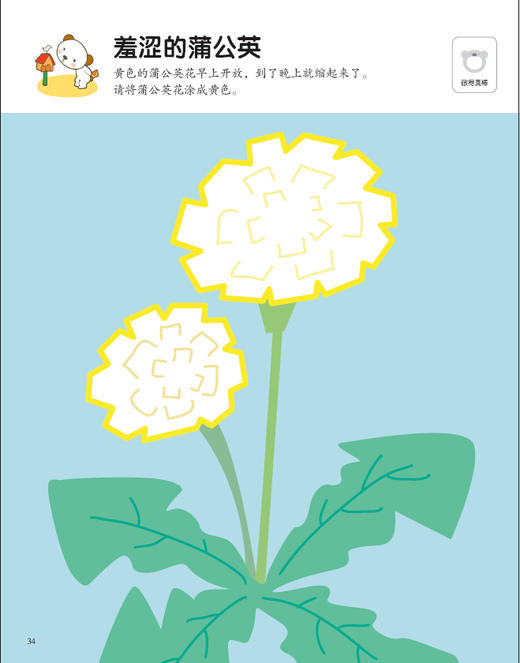 魔力思维训练营：创意涂色（2-3岁）少儿童书 韩国最受欢迎的学前教育用书 思维拓展 智力开发 幼儿启蒙 颜色认知 儿童画画书 商品图3