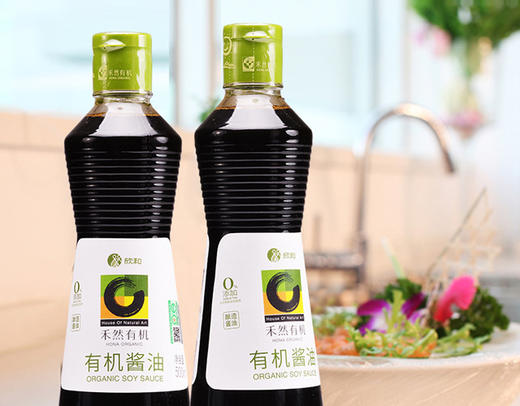 禾然无添加有机酱油500ml 商品图2