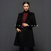 TF041 黑色限量款英国顶级山羊绒大衣 商品缩略图0