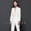 TF023 白色蕾丝礼服单排西装 商品缩略图2
