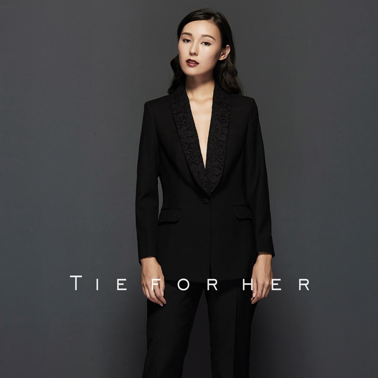 TF024 蕾丝礼服单排西装