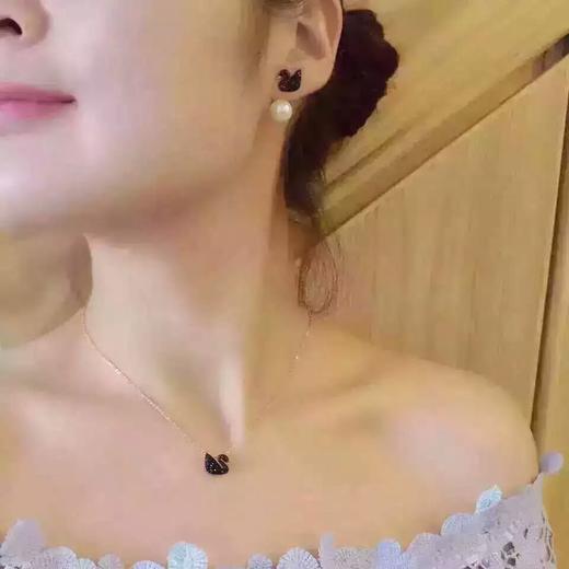 Swarovski 施华洛世奇黑天鹅项链 商品图7