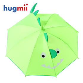 [合作商直发]hugmii儿童雨伞立体造型长柄雨伞
