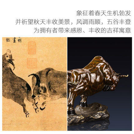 朱炳仁铜 百年铜艺世家 大展宏图 家居摆件 商品图3